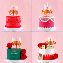 European retro ins Candlestick cake model simulation 2020 new net red silicone foam window furnishings