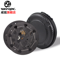  Taiwan WEFOX round hanging storage box string hook storage box fishing group storage box sea fishing group hanging box