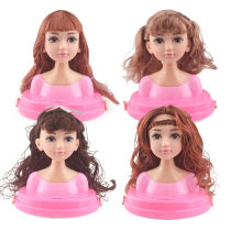 Girl model toy bust Ba Xiaobiwa head with childrens cosmetics jewelry Princess doll set gift