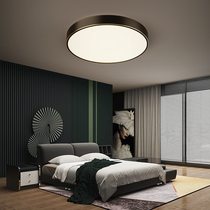 led ceiling lamp all copper round bedroom lamp modern simple restaurant lamp Nordic light luxury aisle Sun table lamp