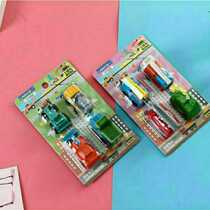 Creative transportation styling eraser cute car stationery toddler Prize Assembly disassembly eraser