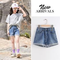 South Korea 2021 New Summer Girl cotton set middle child cotton T-shirt jeans two-piece fashion childrens clothing