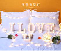 LED Letter Lamp Digital Light Decorative Lights swing piece BABY childrens birthday party placement cours wedding surprises LOVE