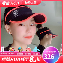 Taiwan Province after Yihoii fashion sunscreen golf hat anti-ultraviolet sunshade big brimmed hat sunscreen hat Summer Girl