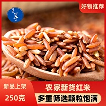 Red rice new rice farmhouse red rice Red Rice Rice eight treasure porridge raw material 250g