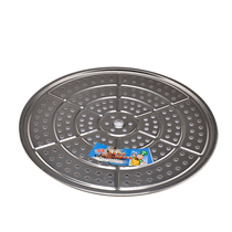 Stainless steel steaming plate Steaming drawer water steaming rack steamer sheet oversized steaming sheet dormitory pot compartment steaming grid wok steaming grate