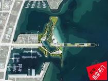 Feature waterfront wharf landscape design scheme (English version text) landscape scheme text