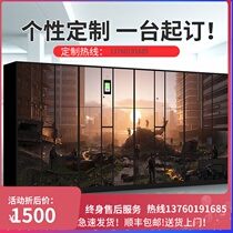 12 Bar code electronic storage cabinet supermarket scan code 36 door storage customized 48 WeChat charge face recognition door storage