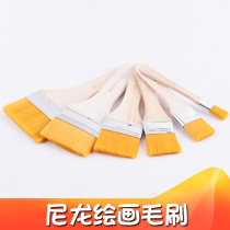 Nylon plate brush Acrylic painting brush Indoor and outdoor wall painting brush Hook line pen Oil painting brush Water paint brush Acrylic brush