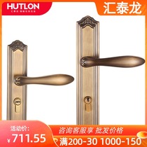 Huitai Dragon Indoor Bedroom Mute Pure Bronze Room Door Lock Eurostyle Classical All-copper Gate Lock 68765 68761