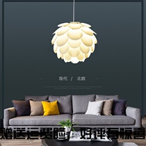 Modern simple chandelier Nordic creative pinecone lampshade Restaurant bedroom hanging light luxury table lamp decoration lamps