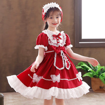 Next win Lolita Disney Girls' Coat Skirt Summer Dress Precoloration Children's Princess Skirt 2022