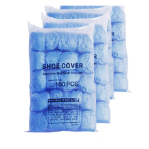 PE shoe cover T-buckle disposable thickened wear-resistant waterproof shoe cover shoe cover machine special shoe cover pxb9844