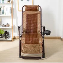 Bamboo chair Recliner folding lunch break summer cool balcony Home leisure nap backrest Lazy summer bamboo chair