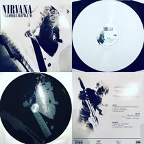Spot Nirvana NIRVANA Halloween Seattle 91 handwoven black and white glue 2LP black glue