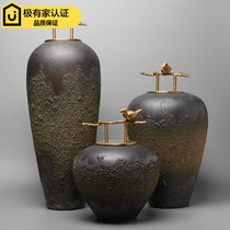 New factory direct new Chinese ceramic storage tank restaurant hotel living room model room decoration decoration crafts