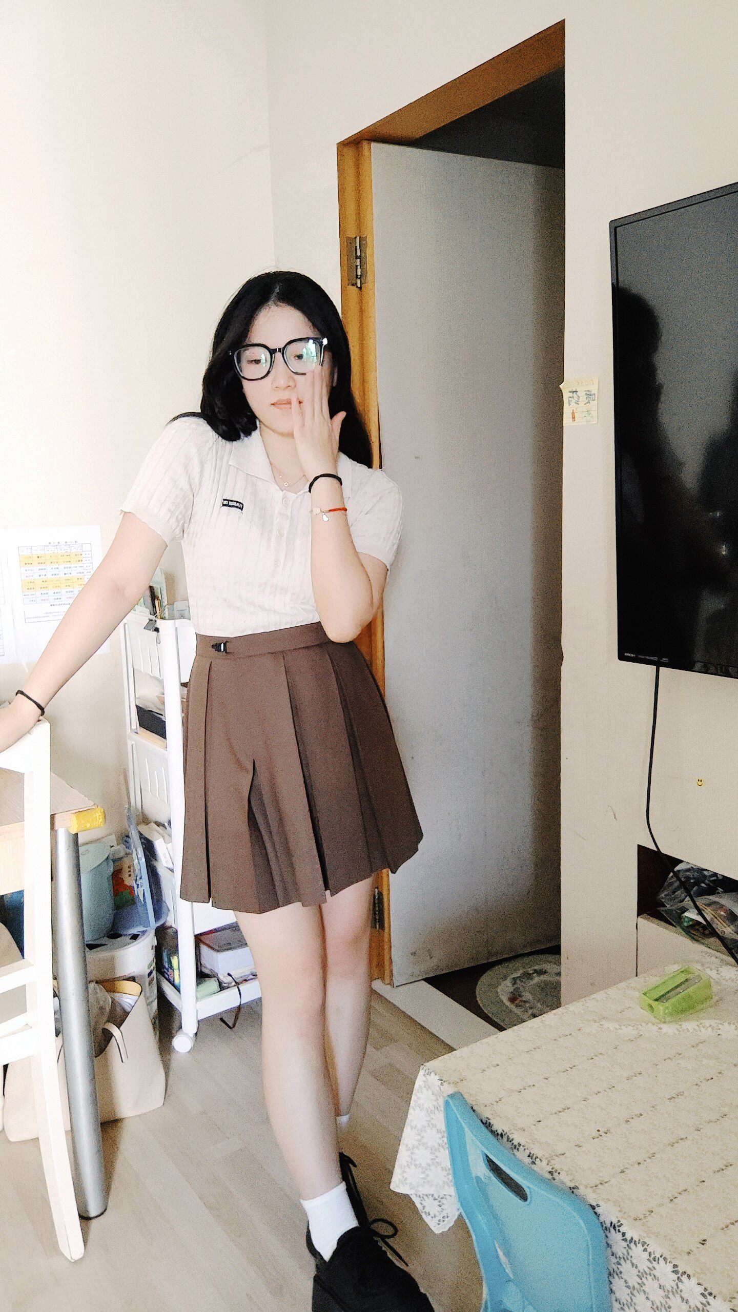 达芙妮春季厚底乐福鞋，英伦风厚底增高3-4cm小个子友好一脚蹬便捷