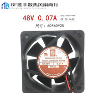 Original OD6025-48HB the Fan DC 60x 25mm cm 48V 28CFM Ball