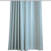 Toilet bathroom curtain waterproof curtain non-perforated door curtain high-grade bath opaque dormitory retro waterproof cloth