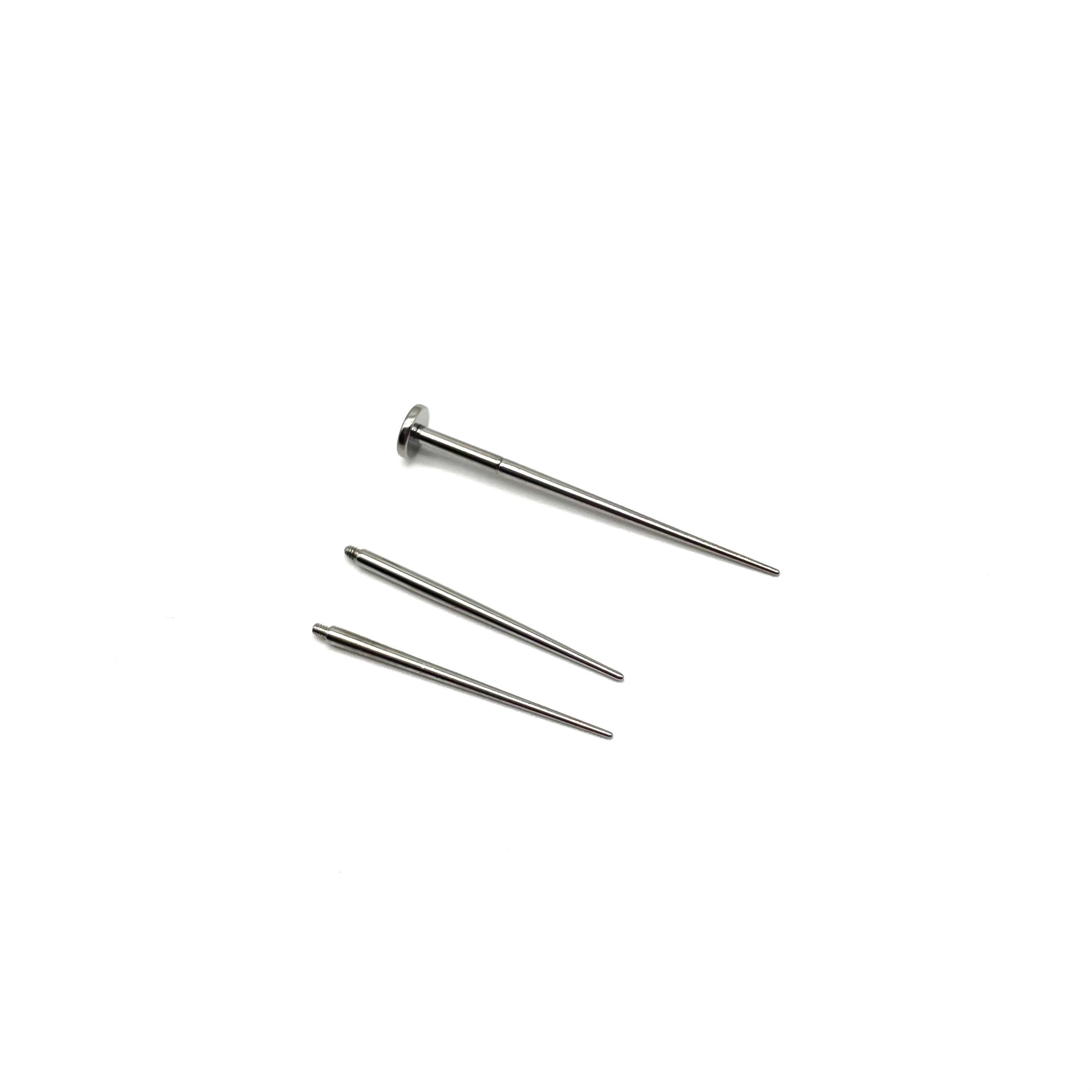 Immortal puncture 14g 16g inner and outer thread jewelry wearing auxiliary guide needle for easy wearing