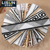 Microcrystalline GOLD-plated pao jing pao bric waveguides 800X150 wave wire baseboard baseboard male and female face