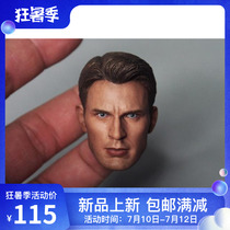 Spot 1 6 soldiers Captain America Iron Man head sculpture model Avengers Captain America 3 neck-free head sculpture