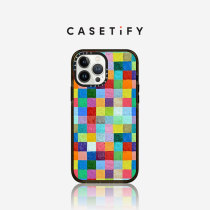 CASETiFY polka pixel color block applies to iPhone13 12 Pro Max anti-wrestling phone shell