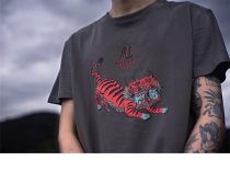 Bitter Naoer 2020ss Original Independent Illustration Chinese Short Sleeve T-shirt Biao