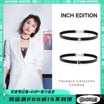 inch edition retro octagonal Sun Star Mang choker collar neck jewelry female Zhao Liying same model