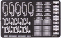 Full face model making tool etching sheet PE 70029 1:700 Universal Small Boat facilities