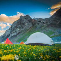 Jingxing Skylark Tent Mountaineering Camping Windproof Rain and Snow Self-supporting Lightweight Hiking Double Silicon Single Silicon Tent