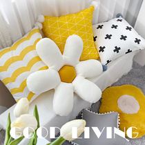 Nordic pillow combination ins Net red cotton pillow living room sofa cushion creative pillow simple long pillow