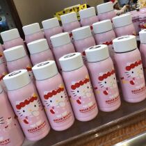 Japan USJ Universal Studios Hello Kitty cartoon cute filter thermos cup
