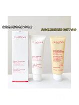 Bonded warehouse straight hair) new version of Clarins cotton seed mild foam cleanser 125ml moisturizing facial cleanser