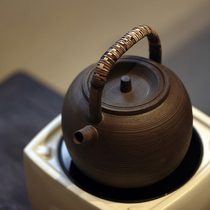Jingdezhen Fanshantang handmade pottery pot old rock mud kettle electric pottery stove special cooking teapot beam bubble teapot