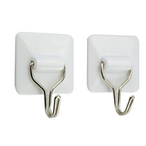 Revitalizing blister metal adhesive hook universal hook door rear adhesive hook strong glue hook Hook 2 pack