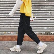 Spring and Autumn Sports Loose Straight Pants Color Casual Pants Men's Flat Foot Pants Men's Pants