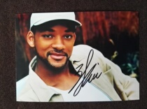 Will Smith autographed photo 7 inch 11g