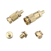 High pressure car washer water gun gun head gun tail connector accessories suitable for black cat Panda cleaning machine gun mouth all copper nozzle