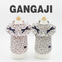 (Gangaji Gangaji) High-end Quality Teddy Pooch Pet Breathable Pure Cotton Cloth Doll Clothes