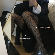 Retro stockings womens thin summer sexy BAO WEN hollow fishing net socks all-around slim temptation leggings pantyhose