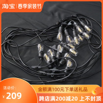 Warm Light Wedding CEILING LIGHT WEDDING STAGE DECORATIVE LIGHTS RETRO LOVE DISON LED LIGHT STRING PATIO WATERPROOF WHEEL LAMP