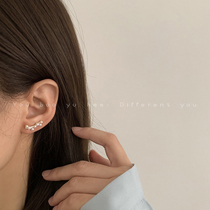 Baroque pearl earrings female temperament fashion light luxury versatile exquisite earrings advanced sense Hepburn earrings jewelry