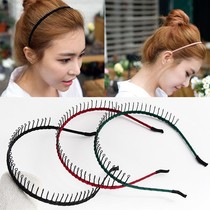 Headband female take-out bangs inverted hairpin hairpin face washing special net red headband big face hairband female Korean new style