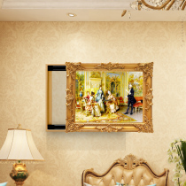 (Zilu) European-style meter box decoration painting classical court figures oil painting restaurant aisle corridor mural