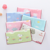 Baby gauze saliva towel six-layer baby cotton towel newborn wash towel handkerchief scarf 3-5 strip