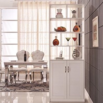 Yifei furniture porch wine cabinet living room partition hall cabinet wine cabinet modern partition screen cabinet porch