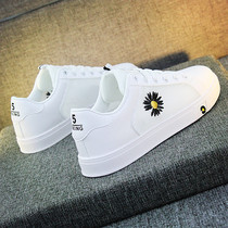 Hong Kong Tide Card 2022 Summer New Netface Little White Shoe Mens Han Edition 100 Lap Breathable Embroidery Casual Shoes Sneakers