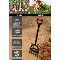 Gardening and reclamation manganese steel garden artificial outdoor agricultural land land loosening artifact household flower raising sea fork hoeing