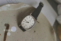 Swiss manual oval Omega Disc Fly womens watch 625